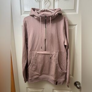Blended Thread Clothing
HUDSON HALF ZIP XL Blush